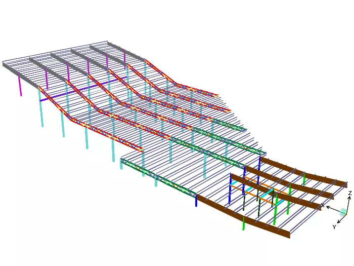 Estudio de solidez de estructura metálica en Ecoparc 3