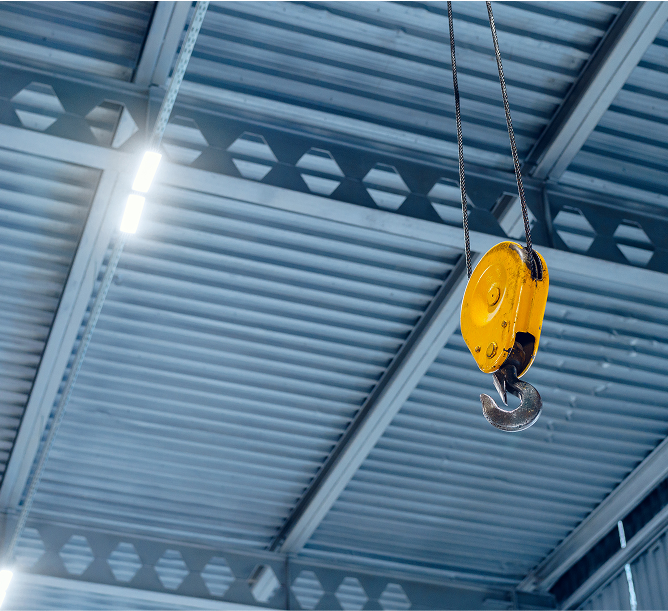 Plataformas y refuerzos estructurales para uso industrial